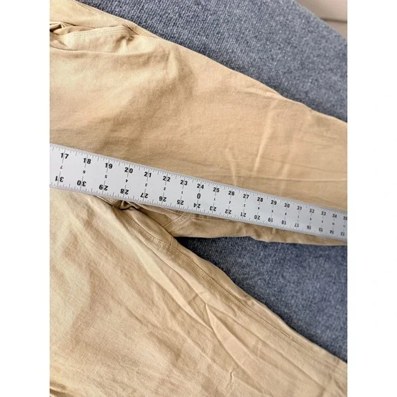 CAT 1752054 Mens Work Pants Size 36x30 Tan Khaki Stretch Cotton Workwear - Picture 7 of 12